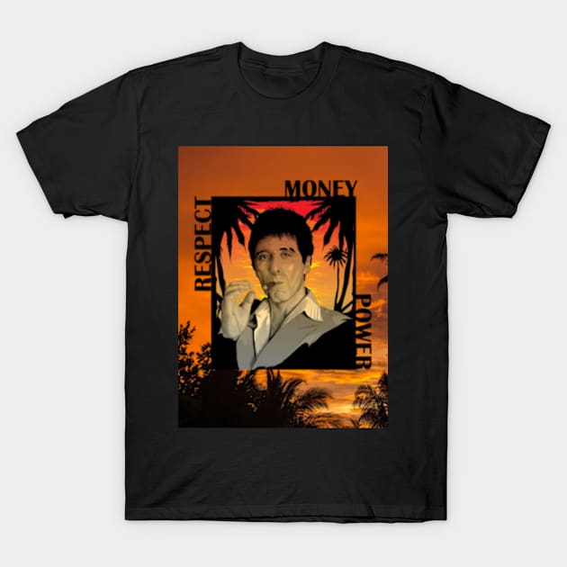 Scarface Soundtrack Review T-Shirt by BoazBerendse insect